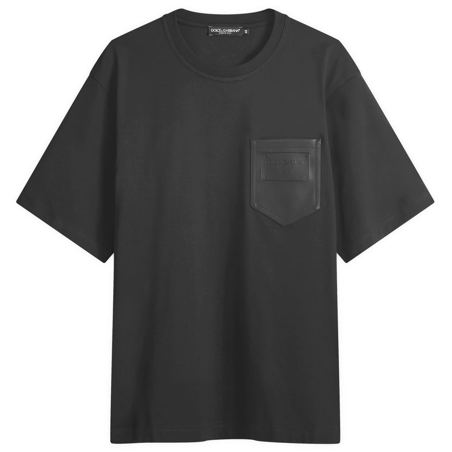 Leather Pocket T-Shirt