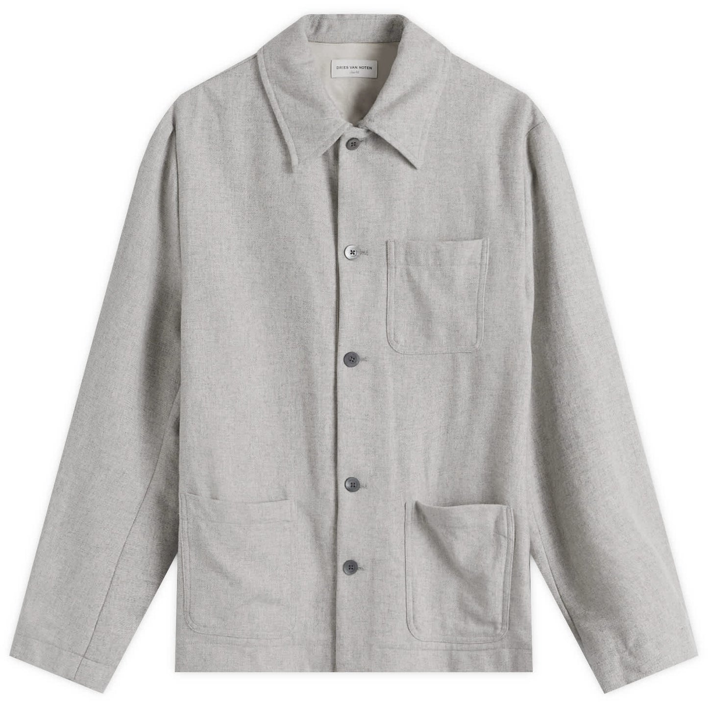 Callop Wool Cashmere Shirt Jacket