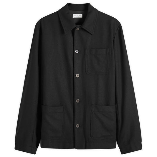 Callop Wool Cashmere Shirt Jacket