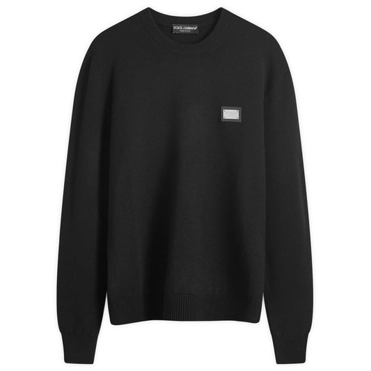 Badge Logo Crew Neck Jumper