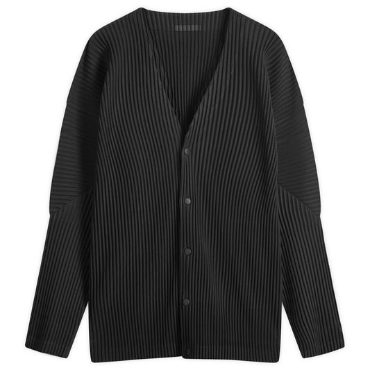 Pleated Cardigan
