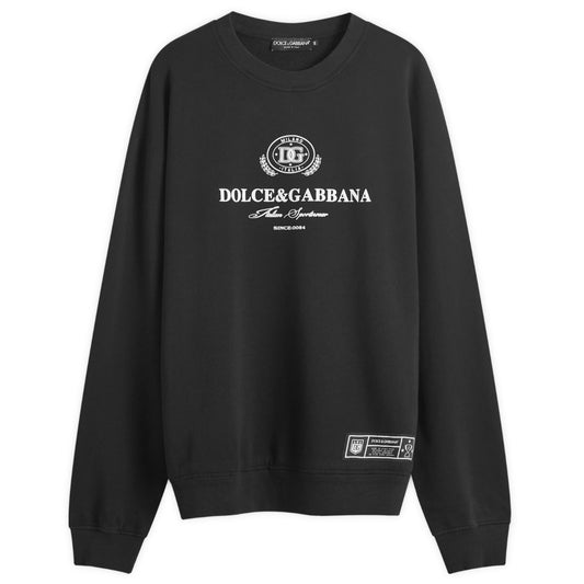 College Logo Crew Neck Sweatshirt