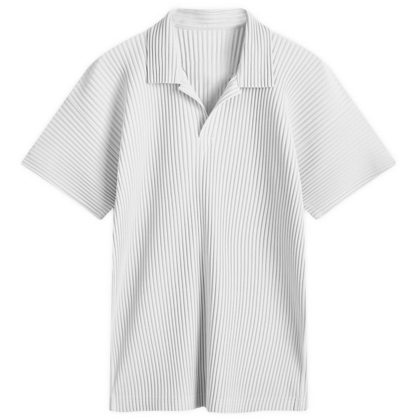 Pleated Polo Shirt