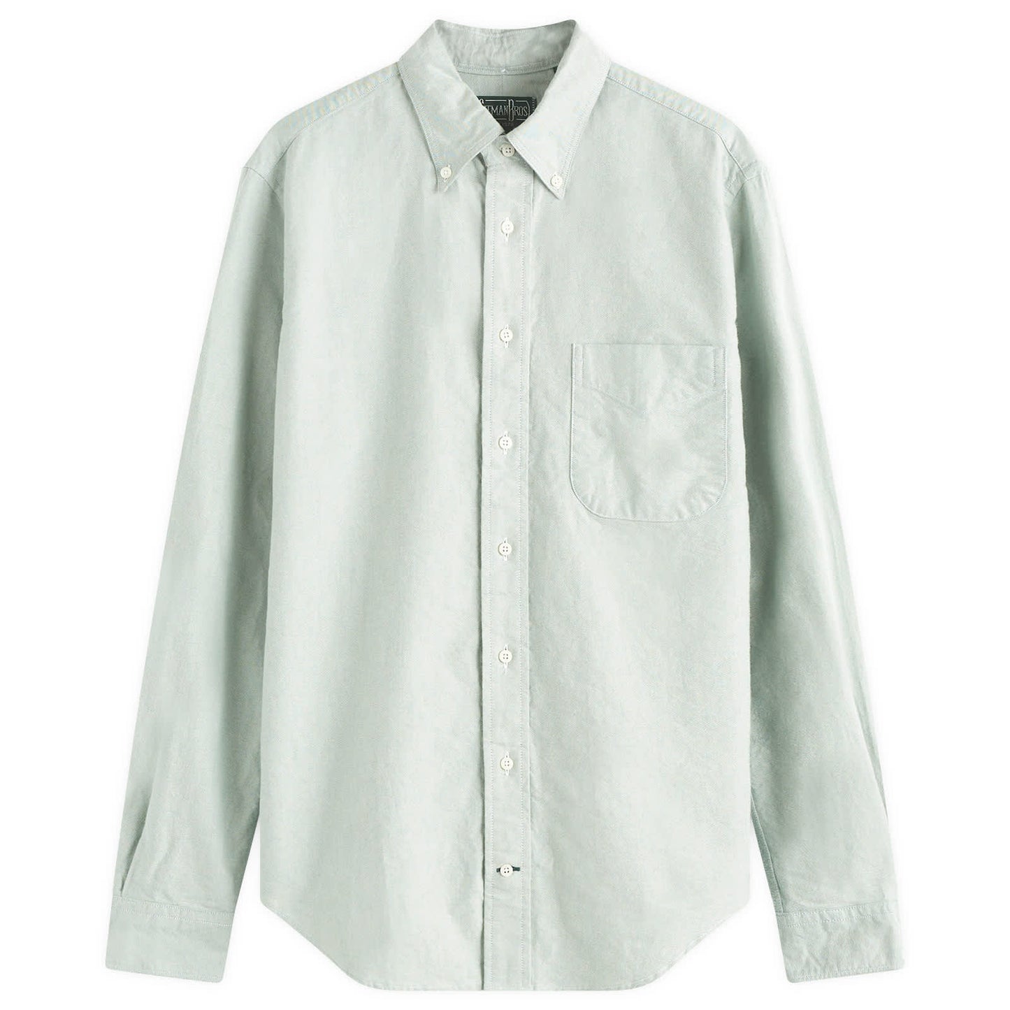 Button Down Brush Oxford Shirt