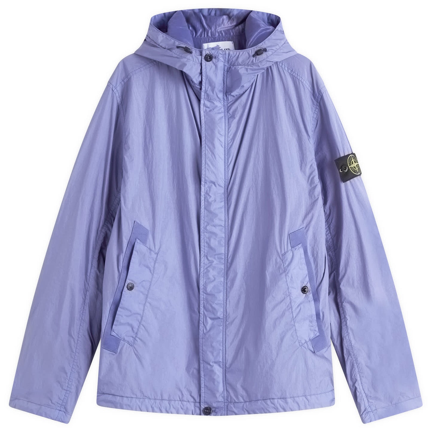 Crinkle Reps Hooded Jacket