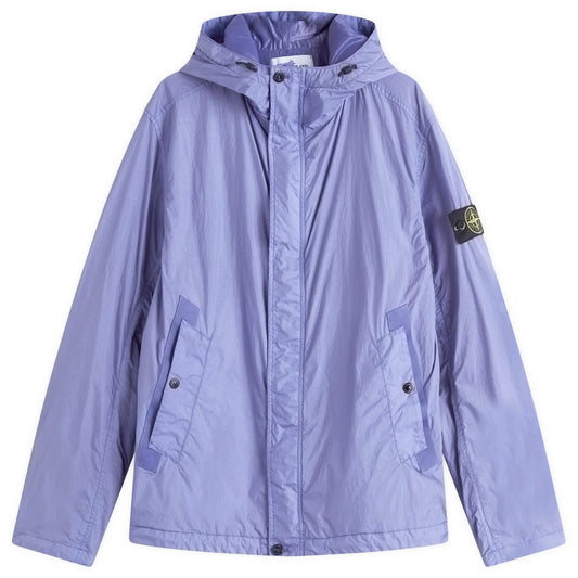 Crinkle Reps Hooded Jacket