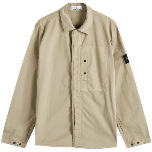 Supima Cotton Twill Stretch-TC Button Shirt Jacket