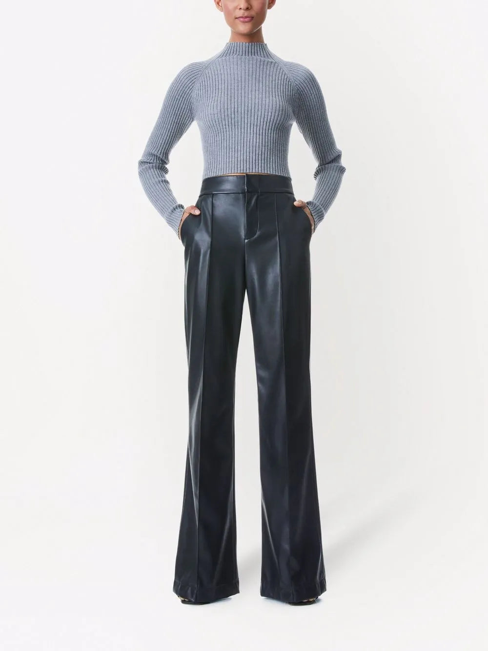 Dylan High-Waisted Wide Trousers