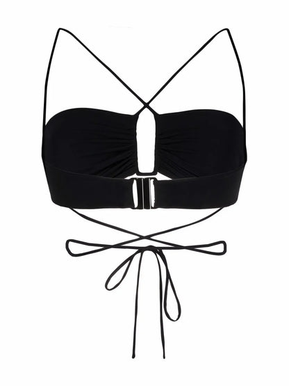 Cross-Strap Bikini Top