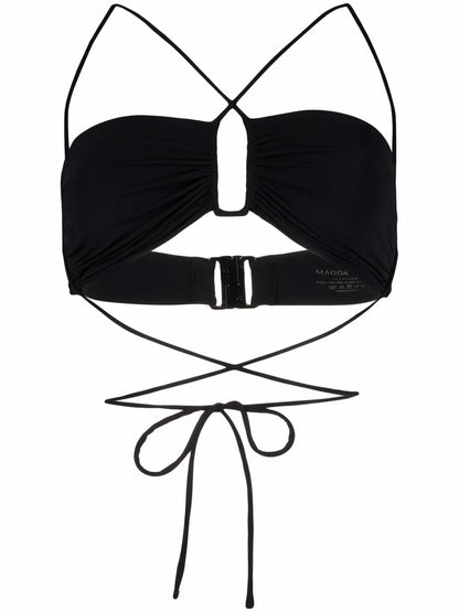 Cross-Strap Bikini Top