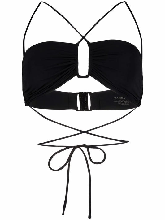 Cross-Strap Bikini Top