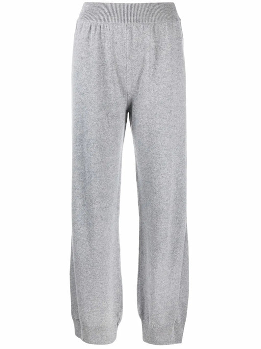 Tapered-Leg Cashmere Trousers