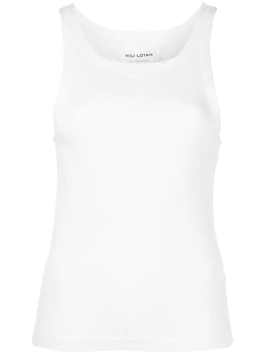 Ribbed Cotton Vest Top