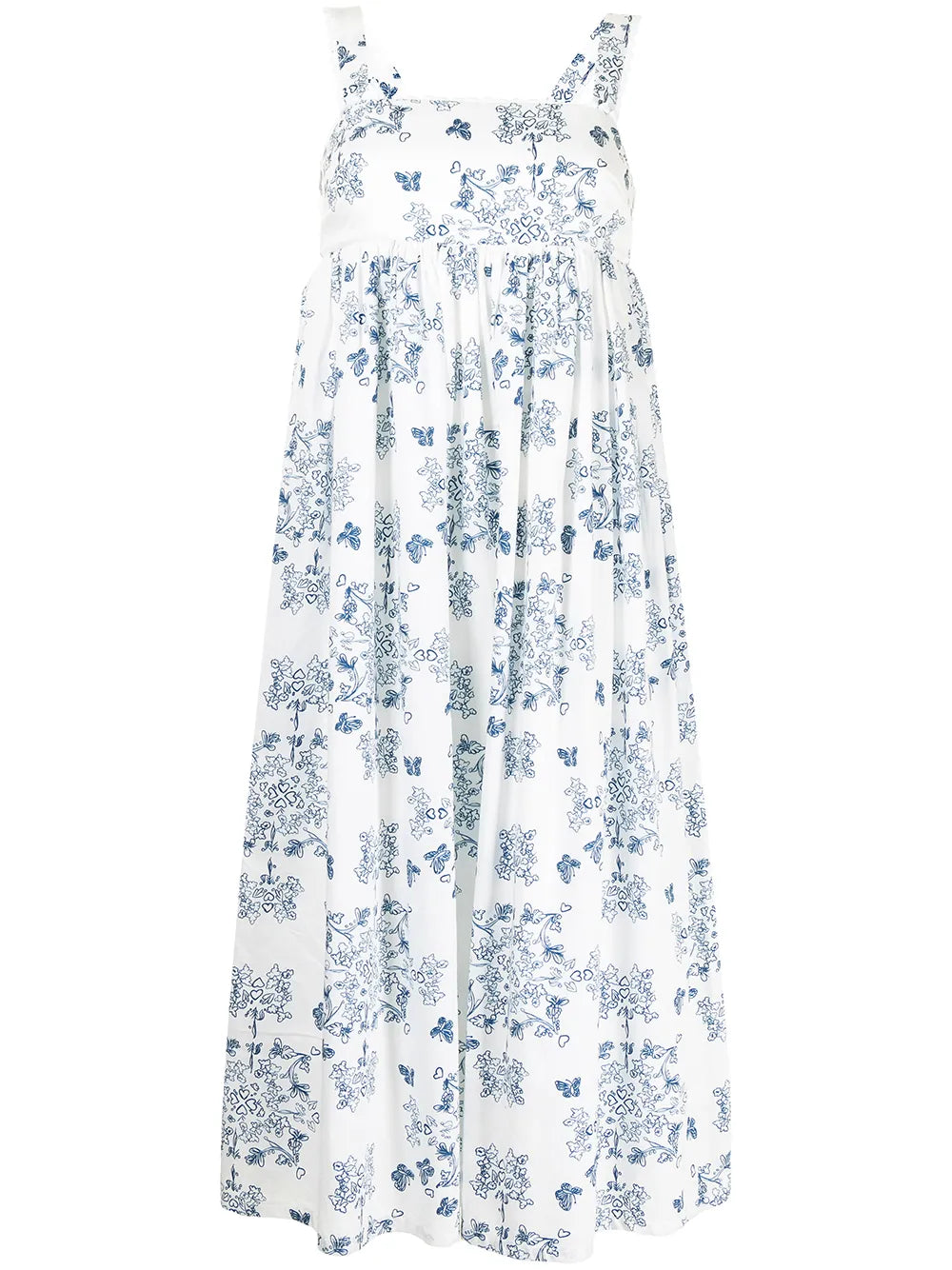 Florence Porcelain Print Dress