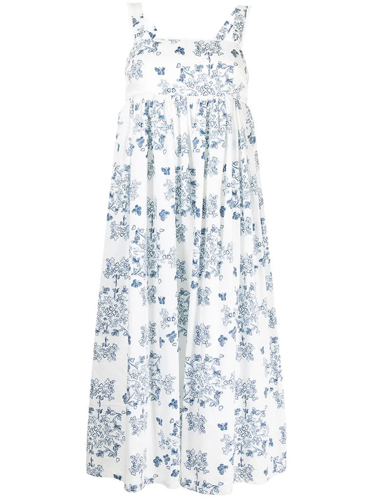 Florence Porcelain Print Dress