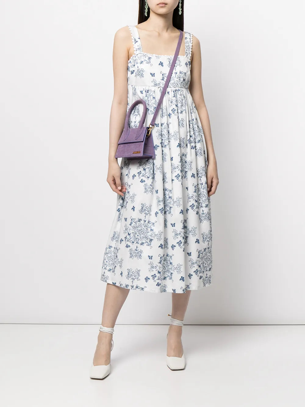 Florence Porcelain Print Dress
