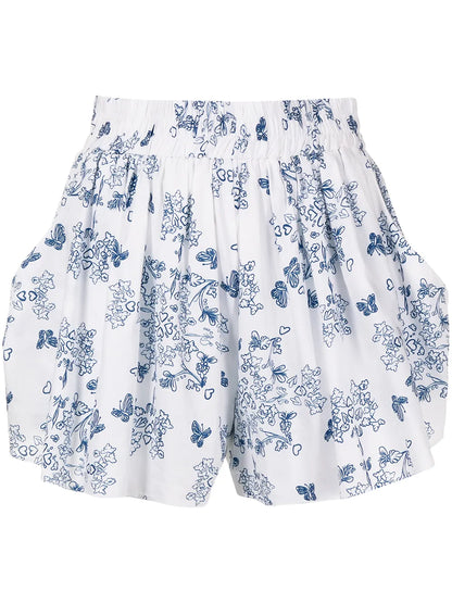 Story Porcelain Print Shorts