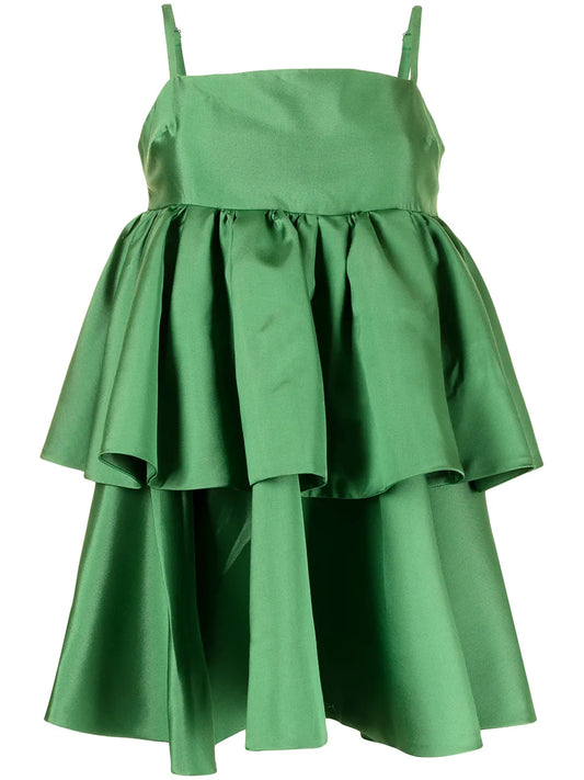 Conversation Tiered Mini Dress