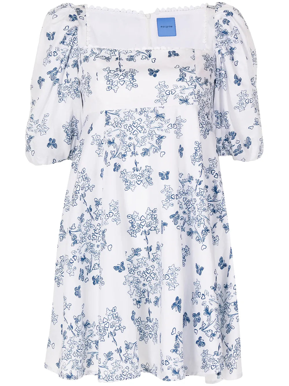 Vienna Porcelain Print Dress
