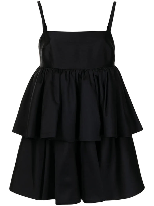 Conversation Tiered Mini Dress