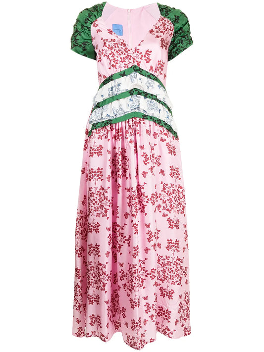 Tilda Silk Maxi Dress