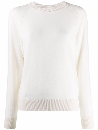 Rib-Trimmed Cashmere Jumper