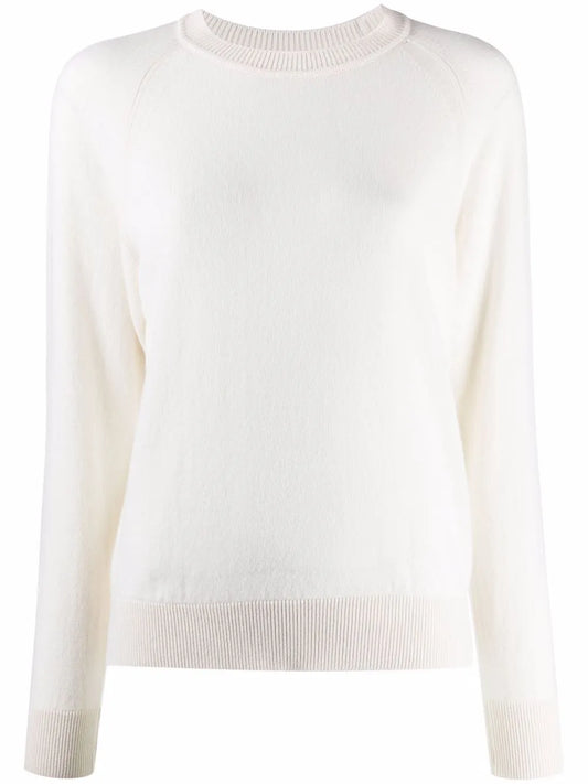 Rib-Trimmed Cashmere Jumper