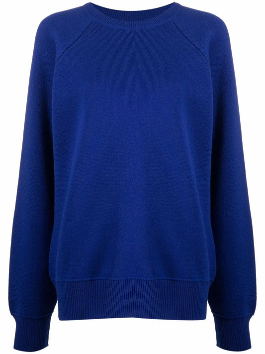 Crewneck Cashmere-Cotton Sweatshirt