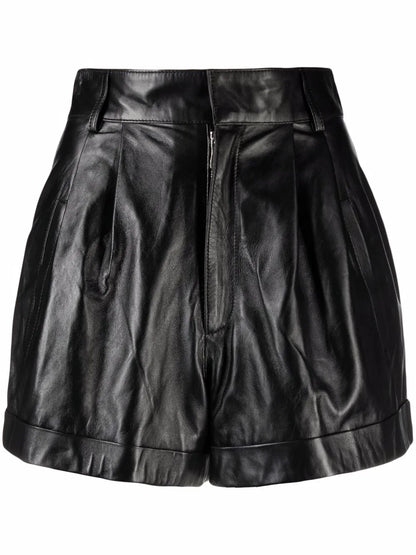 Jett Leather Shorts