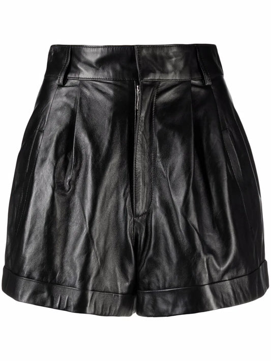 Jett Leather Shorts