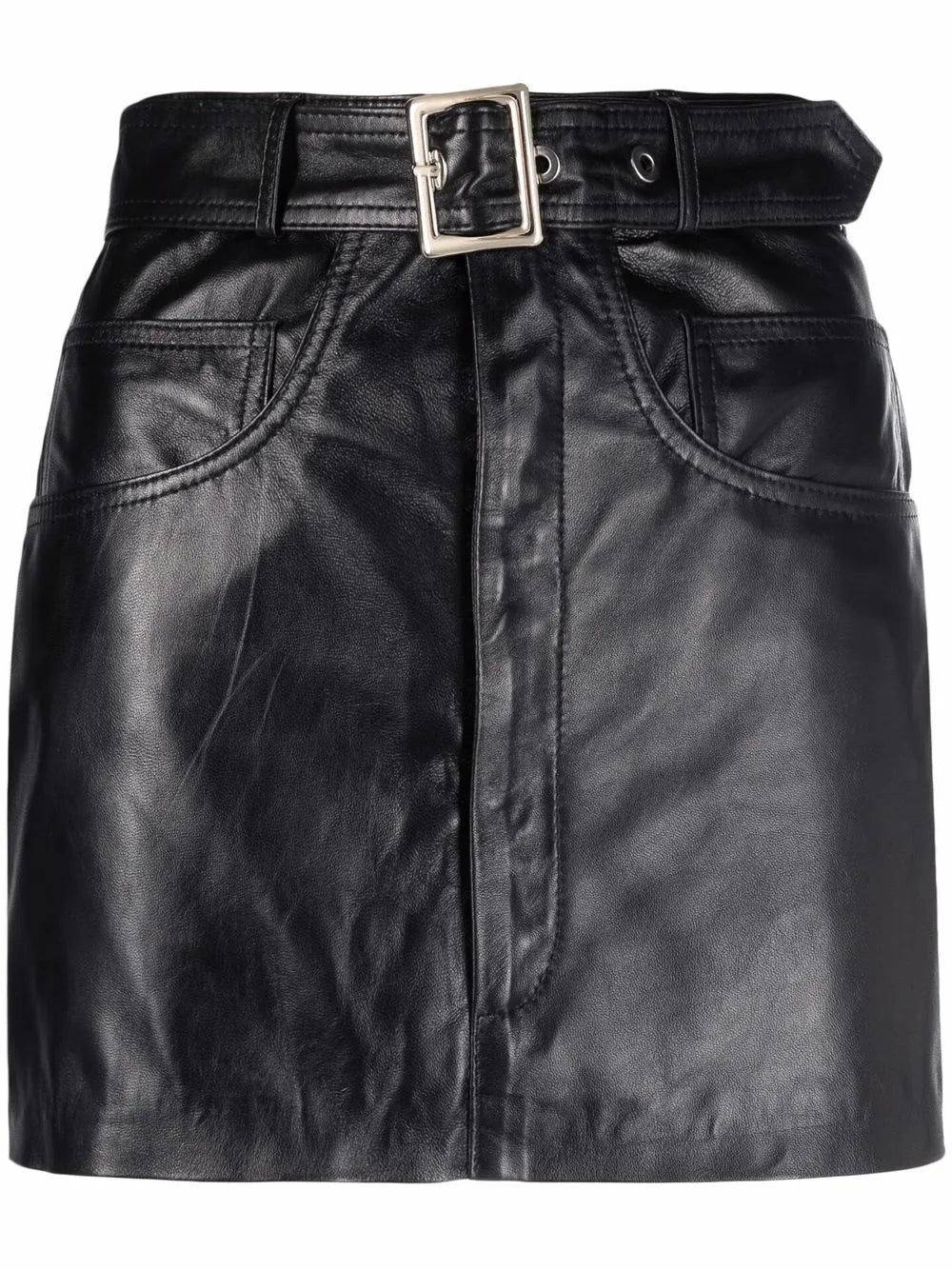 Leather Mini Skirt