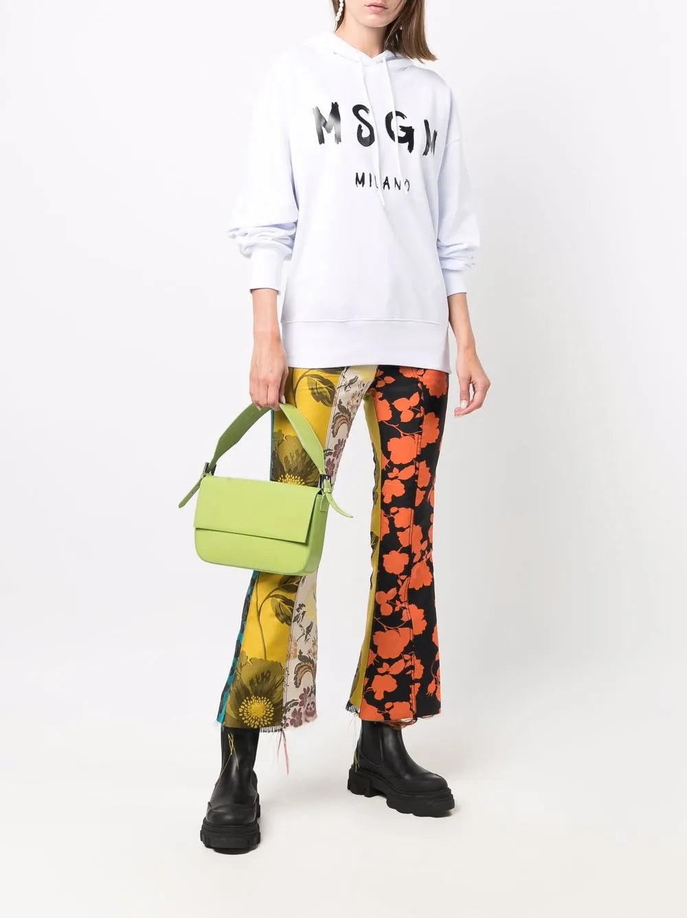 Logo-Print Cotton Hoodie