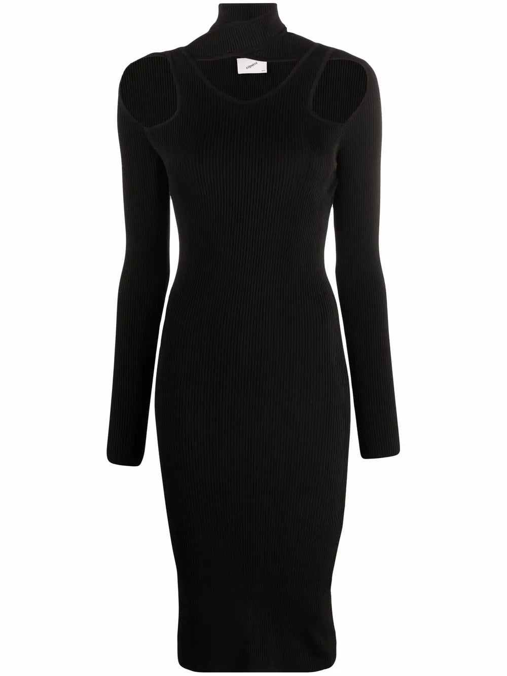 Cut-Out Midi Dress