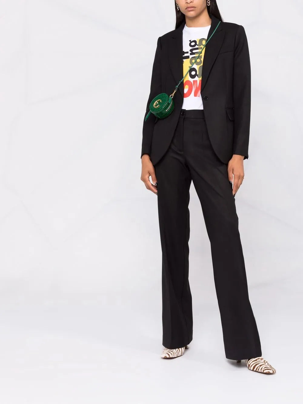 Single-Breasted Tailored Blazer