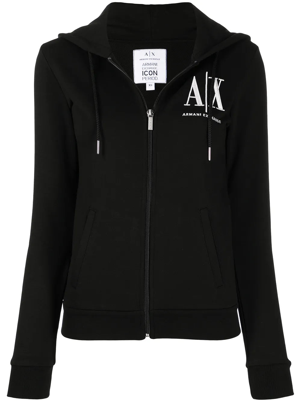 Logo-Print Zip-Up Hoodie