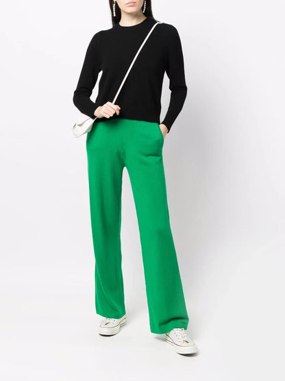 Ribbed-Knit Cashmere Sweater