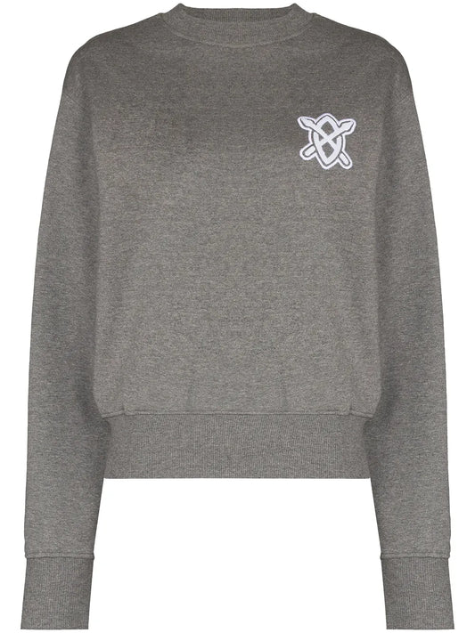 Hovvie Logo-Embroidered Sweatshirt