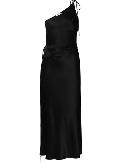 Asymmetric One-Shoulder Dress