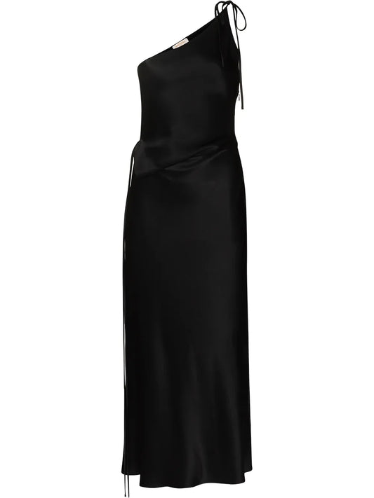Asymmetric One-Shoulder Dress