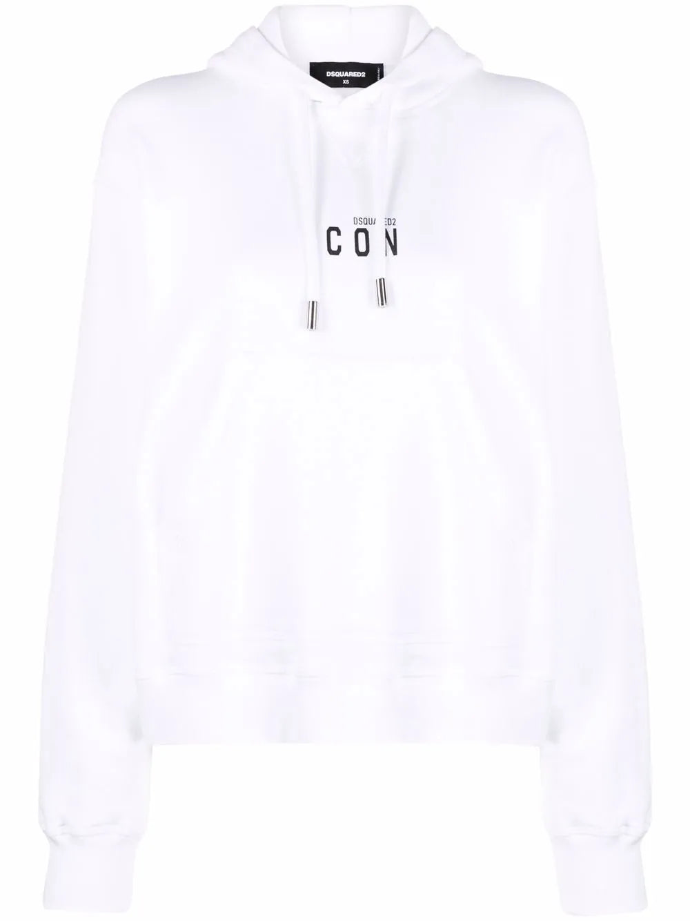Logo-Print Long-Sleeved Hoodie