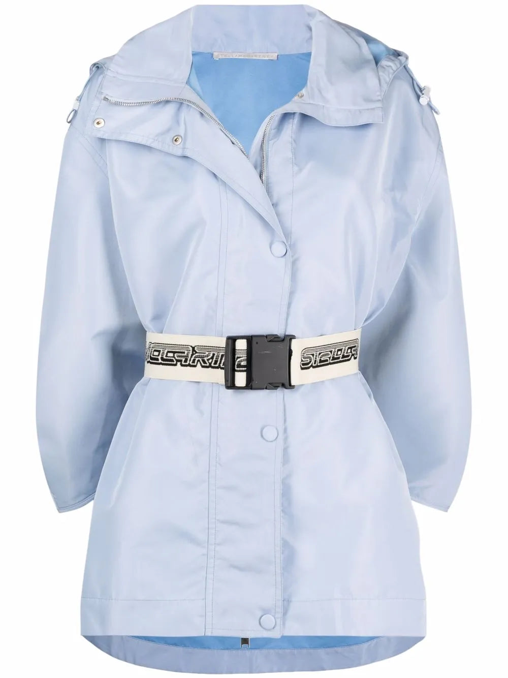 Belted Hooded Jacket