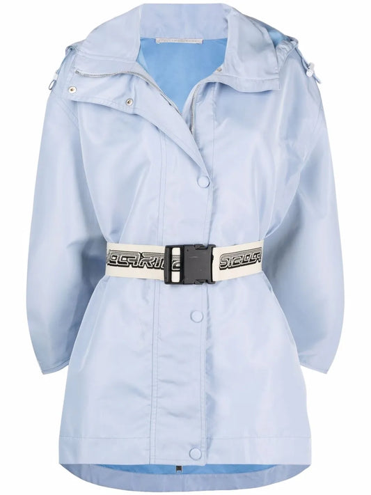 Belted Hooded Jacket
