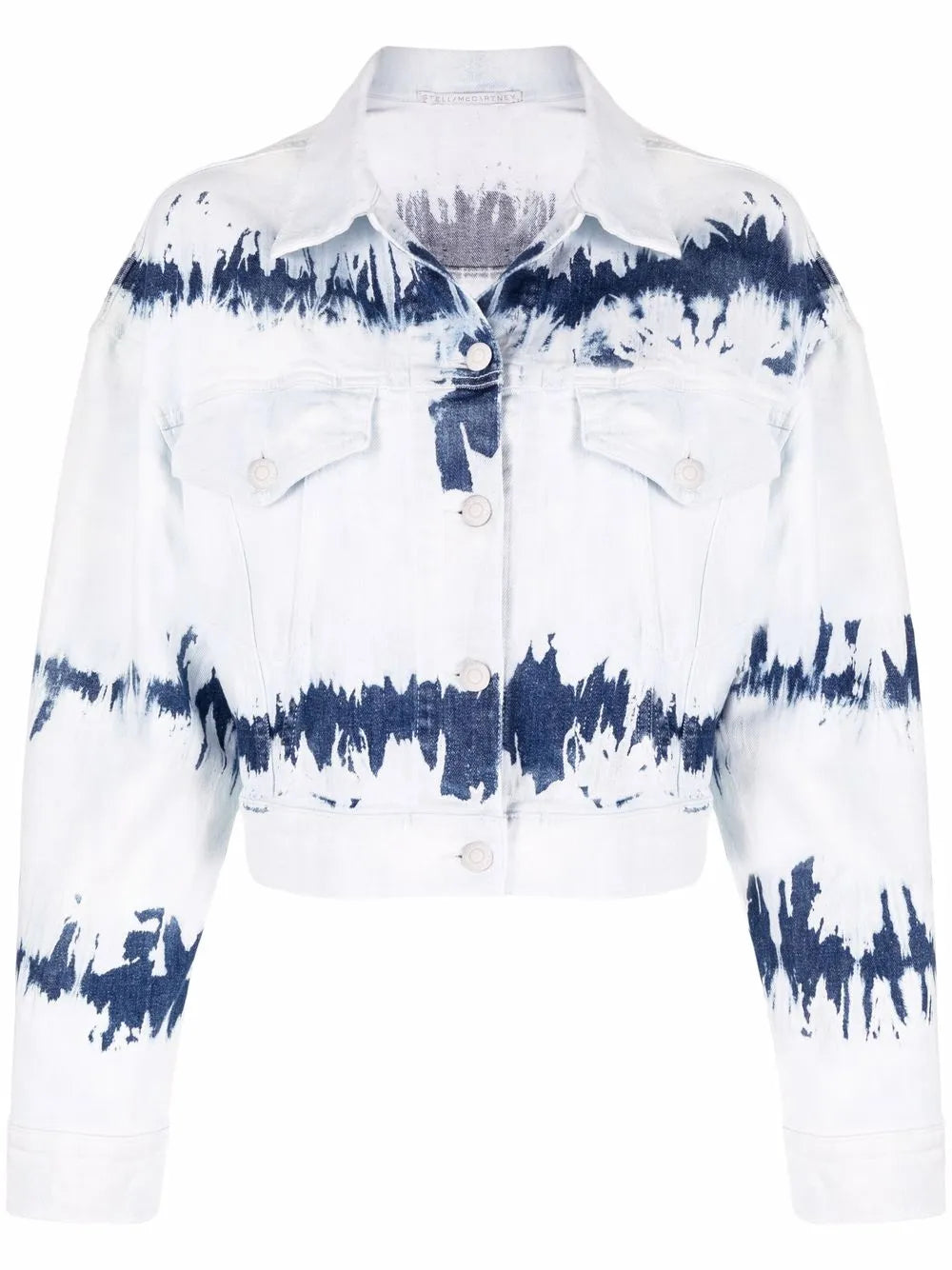 Tie-Dye Denim Jacket