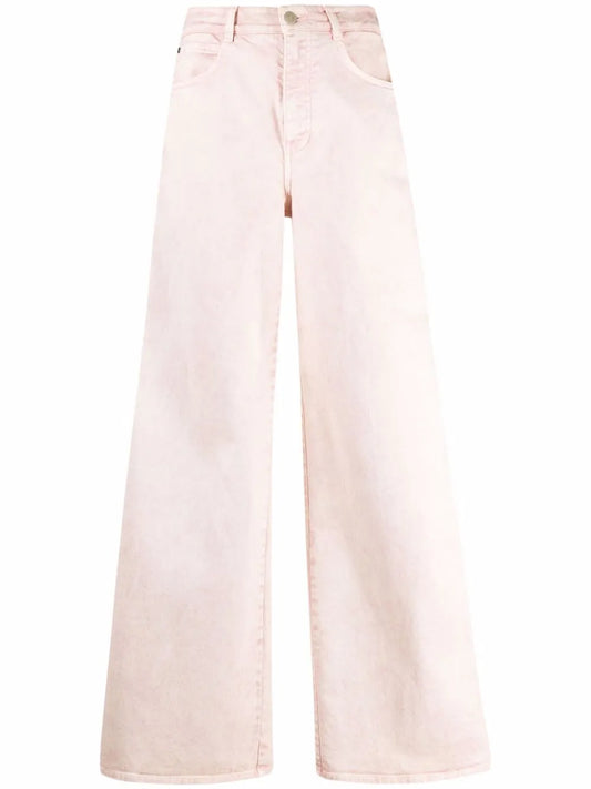 Logo-Tape Wide Jeans