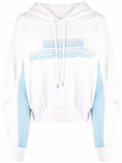 Logo-Print Cotton-Jersey Hoodie