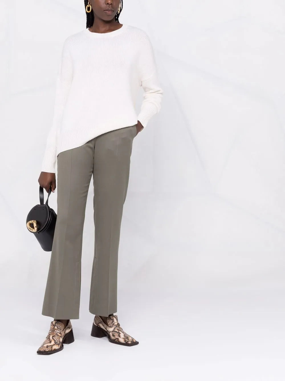 Crew-Neck Cashmere Jumper