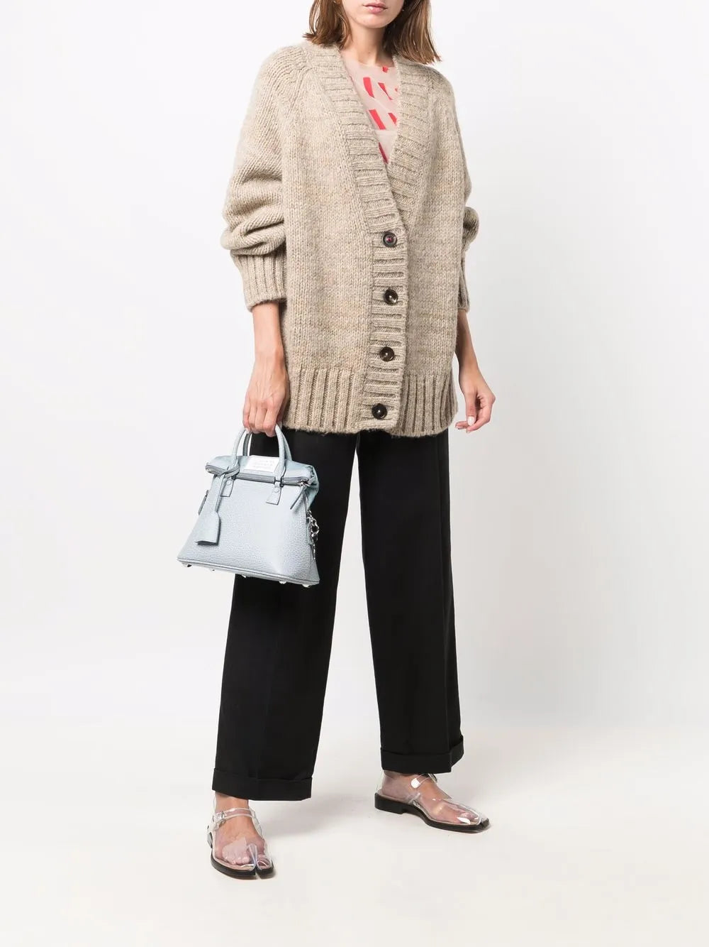 Oversized Alpaca Wool-Blend Cardigan