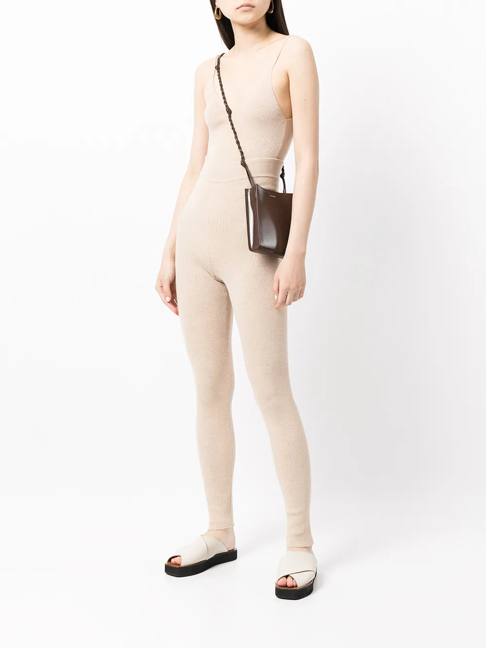 Cruz Cashmere-Knit Leggings