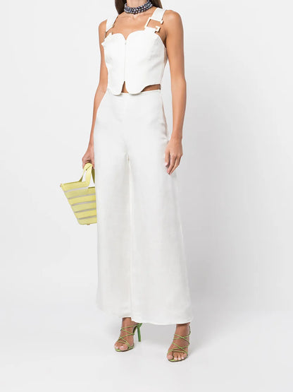 Kora Wide-Leg Trousers