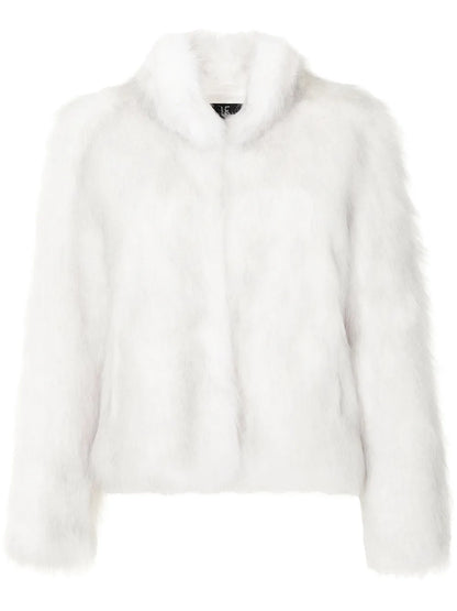 Fur Delish High-Neck Jacket